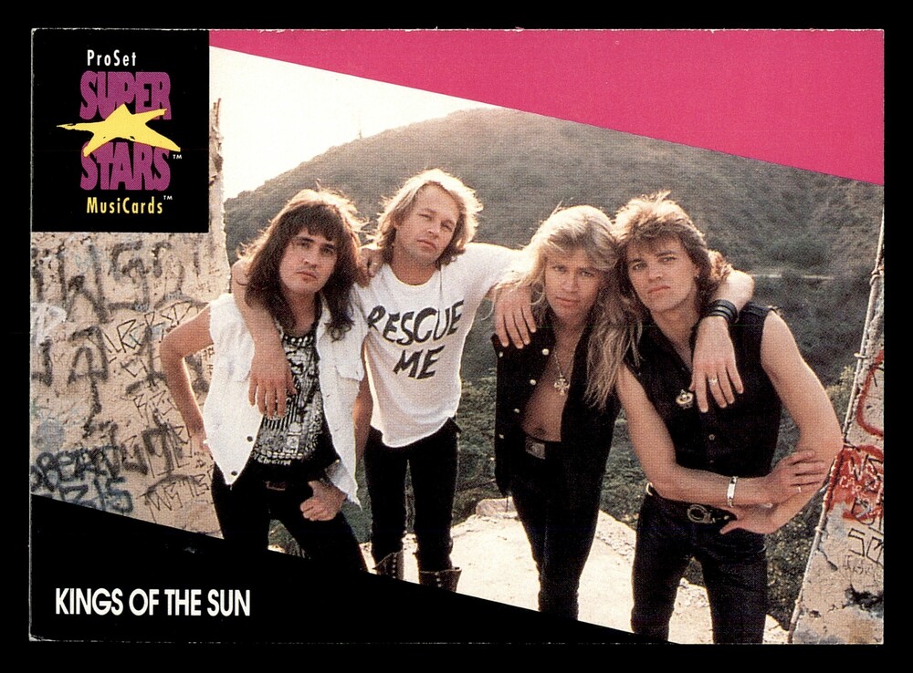 1991 Pro Set Super Stars MusiCards 195 Kings of the Sun Music Card Vintage
